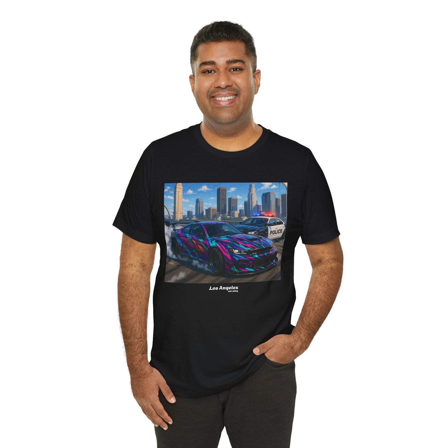 Burnout Day In Los Angeles Tee