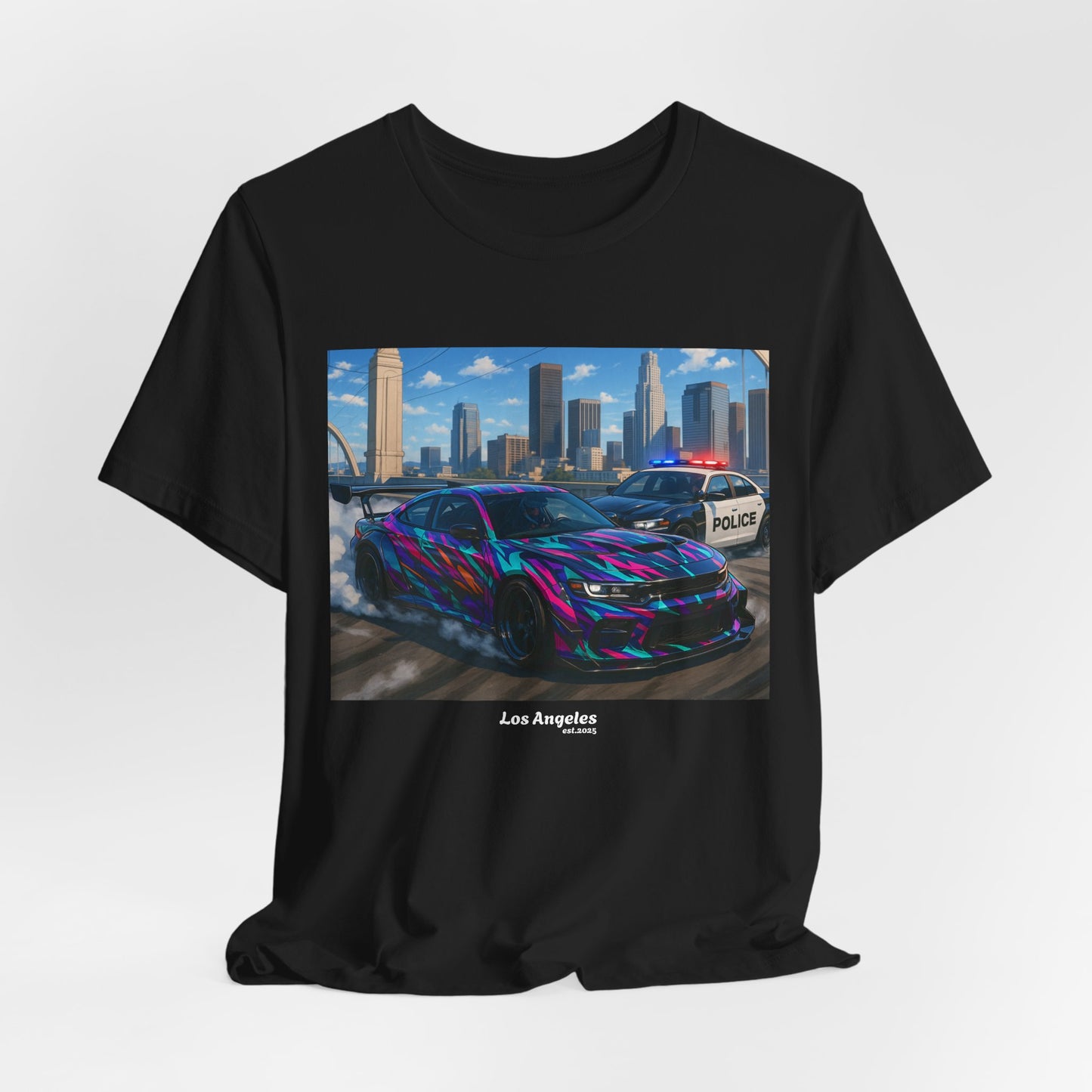 Burnout Day In Los Angeles Tee