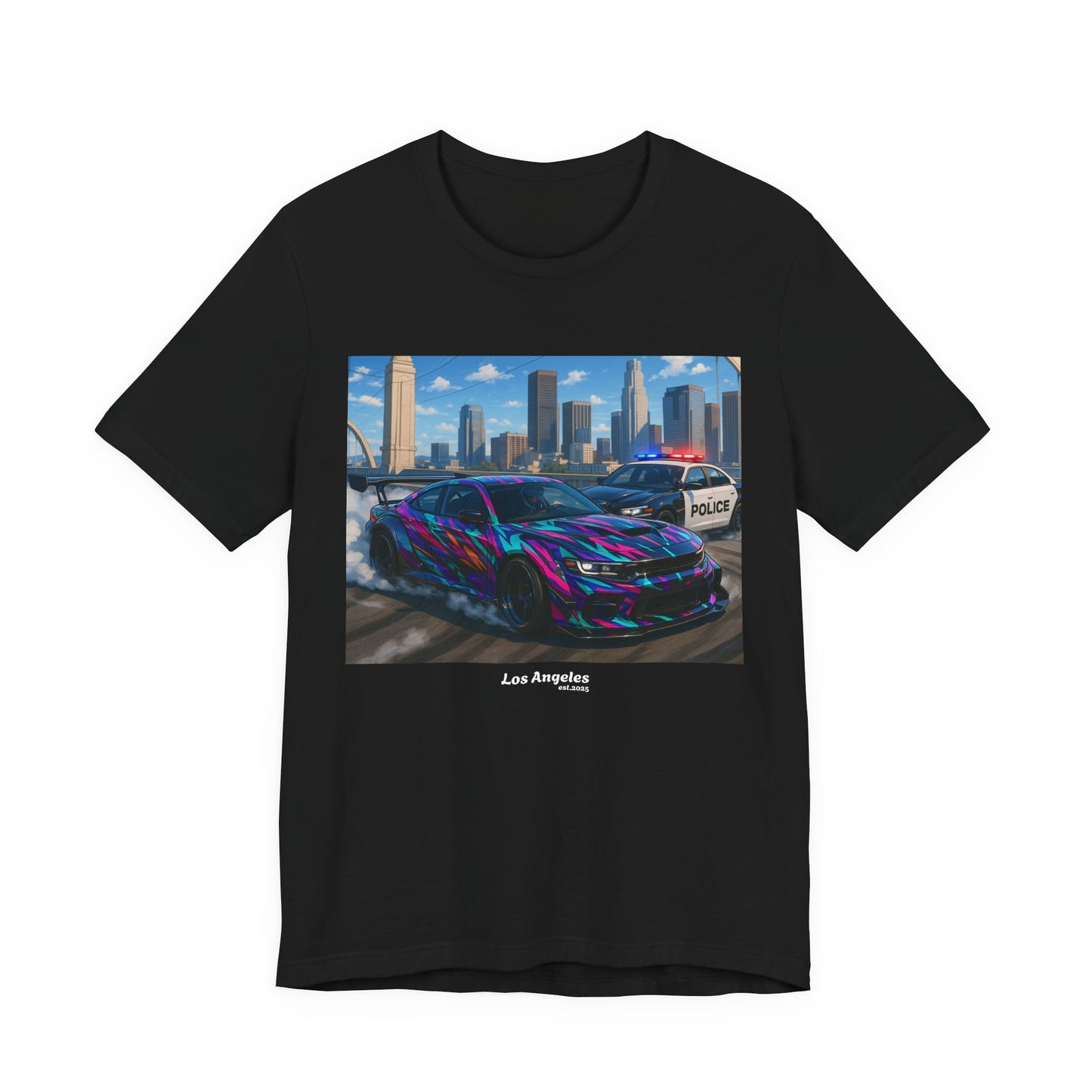 Burnout Day In Los Angeles Tee