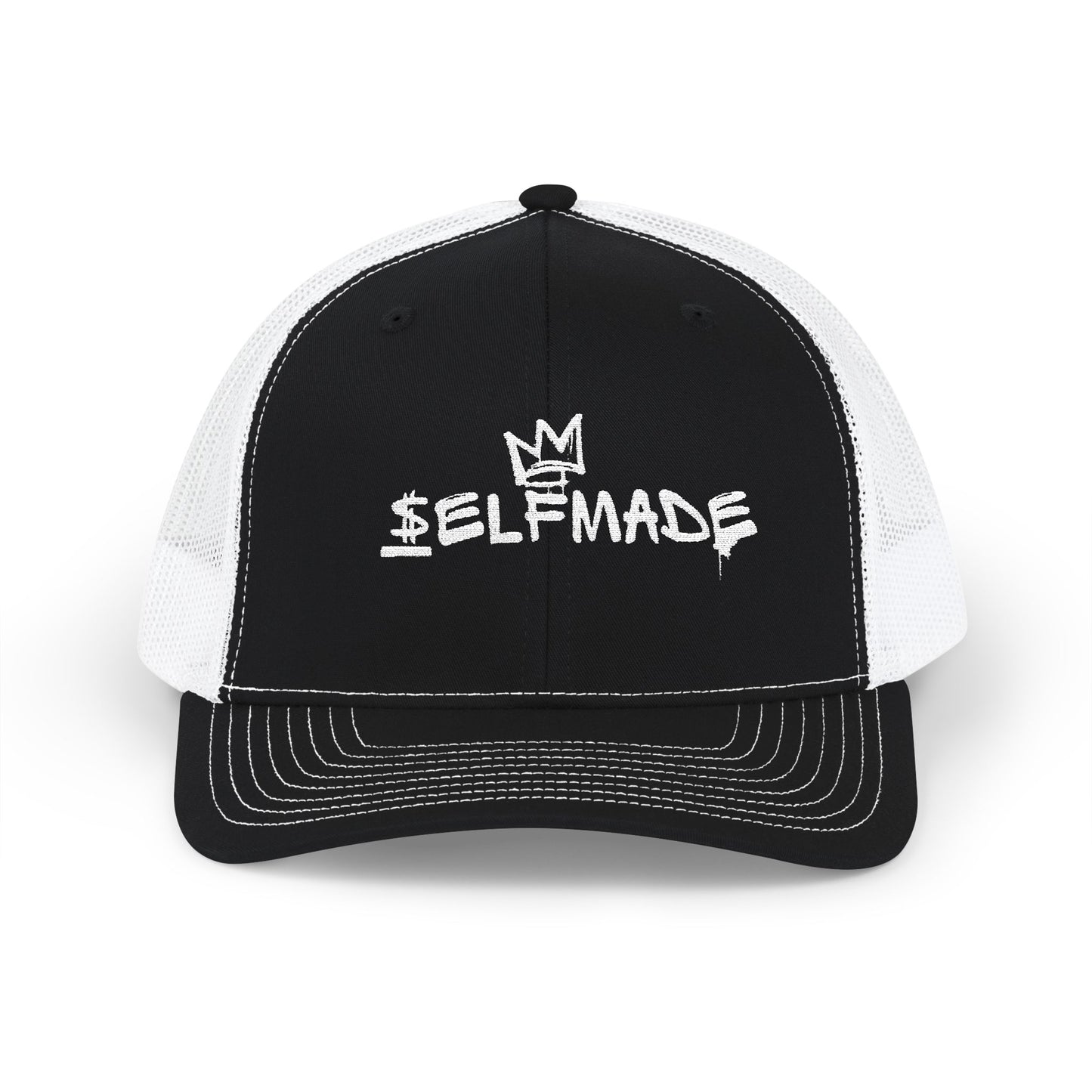Self Made Snapback Trucker Hat (Embroidery)
